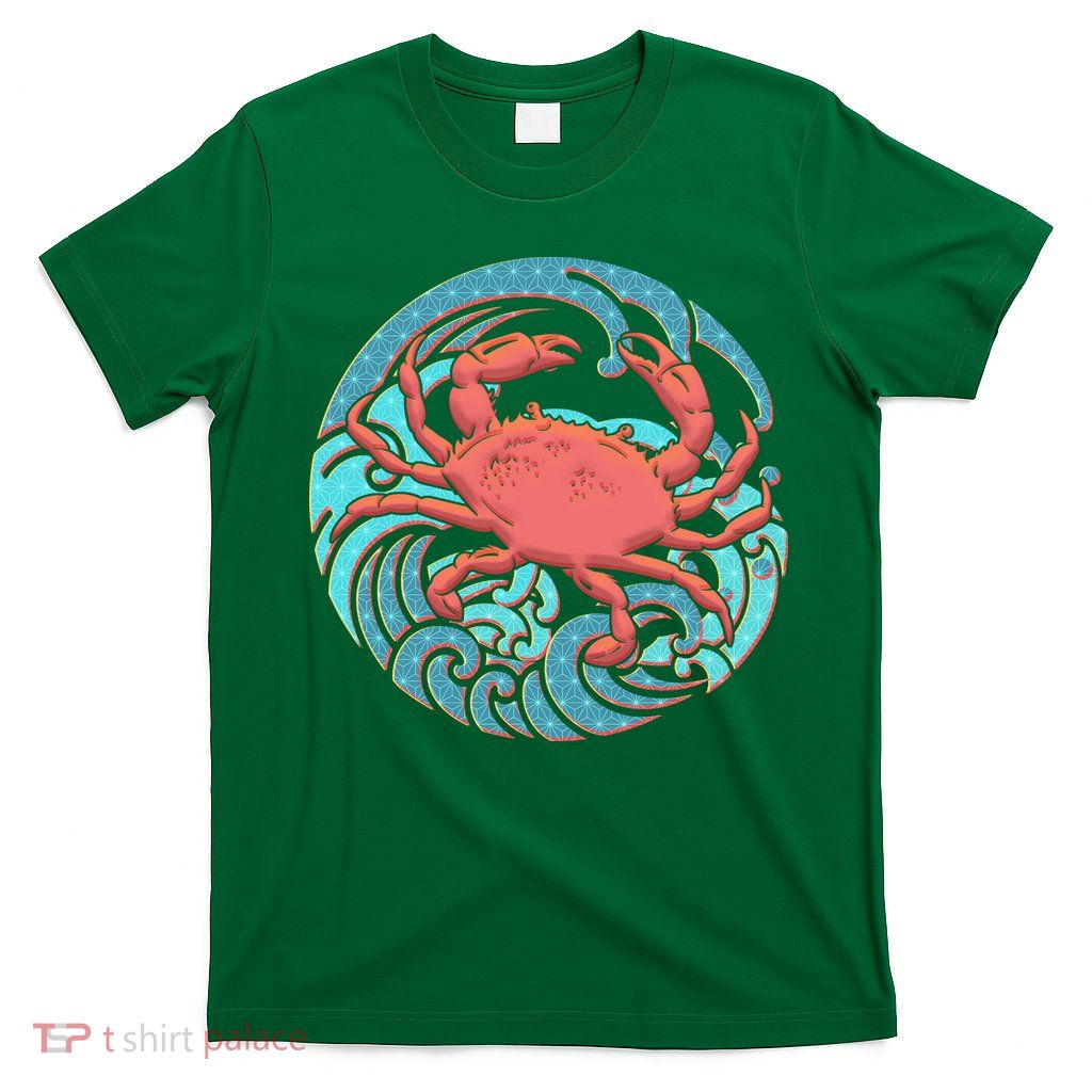 Japanese Water Wave Crab T-Shirt