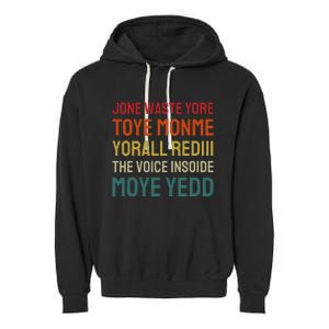 Jone Waste Yore Toye Monme Yorall Rediii Garment-Dyed Fleece Hoodie