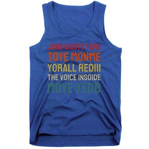 Jone Waste Yore Toye Monme Yorall Rediii Tank Top