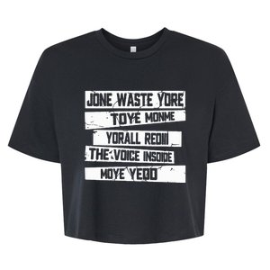 Jone Waste Yore Toye Monme Yorall Rediii  Bella+Canvas Jersey Crop Tee