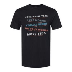 Jone Waste Yore Toye Monme Funny Pop Miss You Punk Lyrics Softstyle CVC T-Shirt