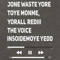 Jone Waste Yore Toye Monme Yorall Rediii The Voice Funny Cotton Canvas Backpack