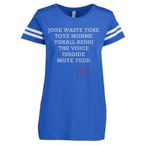 Jone Waste Yore Toye Monme Funny Miss You Jone Waste Yore Enza Ladies Jersey Football T-Shirt