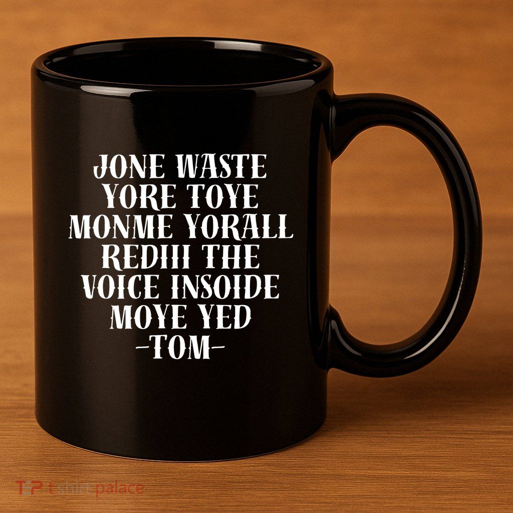 Jone Waste Yore Toye Monme Funny Pop Miss You Punk 11oz C Handle Ceramic Mug