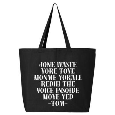 Jone Waste Yore Toye Monme Funny Pop Miss You Punk 25L Jumbo Tote