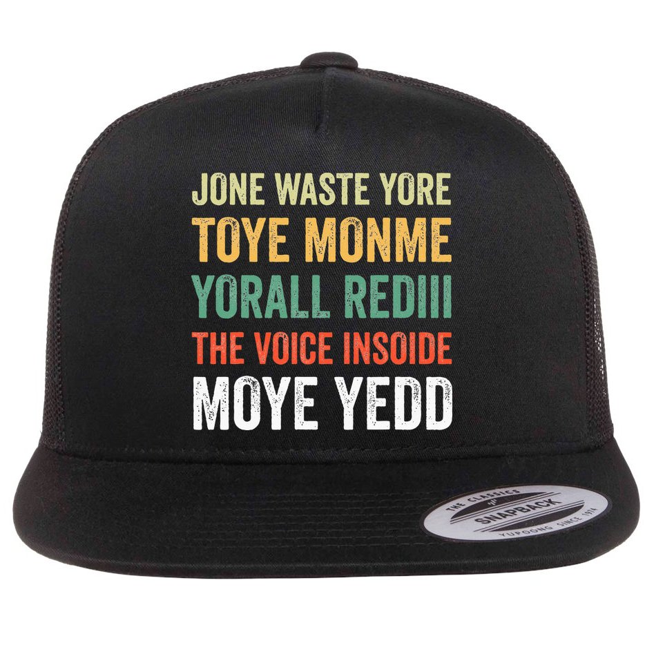 Jone Waste Yore Toye Monme Yorall Rediii  Flat Bill Trucker Hat