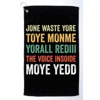 Jone Waste Yore Toye Monme Yorall Rediii  Golf Towel