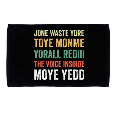 Jone Waste Yore Toye Monme Yorall Rediii  Microfiber Hand Towel
