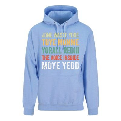 Jone Waste Yore Toye Monme Yorall Rediii  Unisex Surf Hoodie