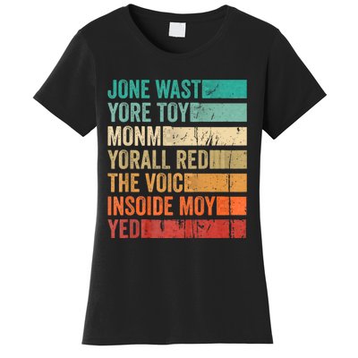 Jone Waste Yore Toye Monme Funny Pop Miss You Punk Lyrics Women's T-Shirt