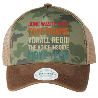 Jone Waste Yore Toye Toye Monme Yorall Rediii Funny Legacy Tie Dye Trucker Hat