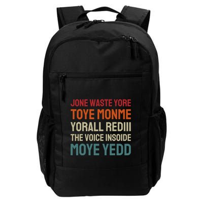 Jone Waste Yore Toye Toye Monme Yorall Rediii Funny Backpack