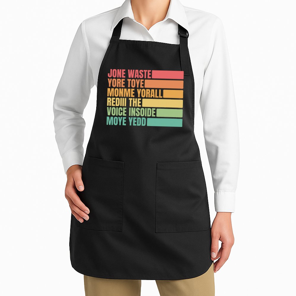 Jone Waste Yore Toye Monme Yorall Rediii Apron
