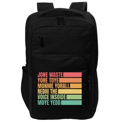Jone Waste Yore Toye Monme Yorall Rediii Impact Tech Backpack
