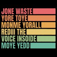 Jone Waste Yore Toye Monme Yorall Rediii Poster