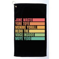 Jone Waste Yore Toye Monme Yorall Rediii Golf Towel