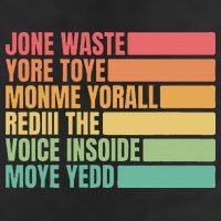 Jone Waste Yore Toye Monme Yorall Rediii Golf Towel