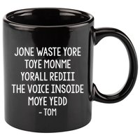 Jone Waste Yore Toye Monme Funny Pop Miss You Punk Lyrics 11oz C Handle Ceramic Mug