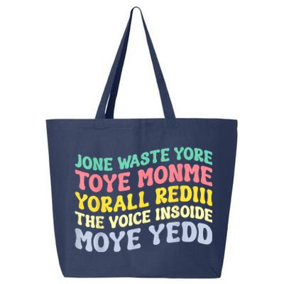 Jone Waste Yore Toye Toye Monme Yorall Rediii Funny 25L Jumbo Tote