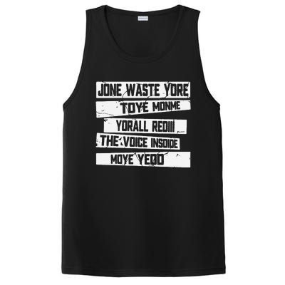 Jone Waste Your Time Monme Yorall Rediii Funny PosiCharge Competitor Tank