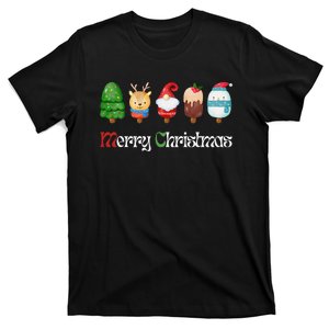 Joyful XMass Cute Funny Ice Creams Design Holiday Design T-Shirt