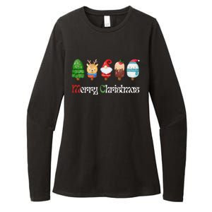 Joyful XMass Cute Funny Ice Creams Design Holiday Design Womens CVC Long Sleeve Shirt