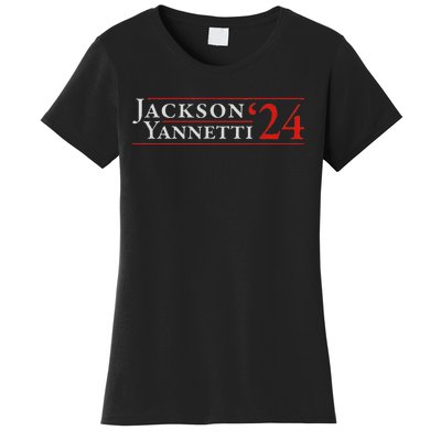 Jackson Yanetti 2024 Political Campaign Women's T-Shirt