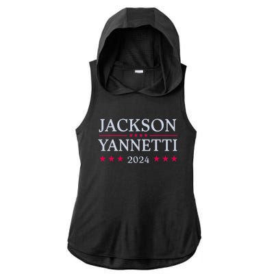 Jackson Yanetti 2024 Ladies PosiCharge Tri-Blend Wicking Draft Hoodie Tank