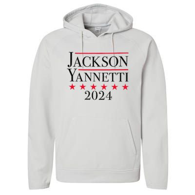 Jackson Yanetti 2024 Campaign Design Performance Fleece Hoodie