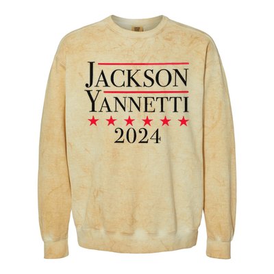 Jackson Yanetti 2024 Campaign Design Colorblast Crewneck Sweatshirt