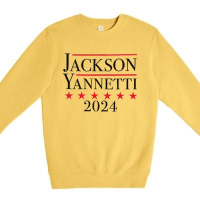 Jackson Yanetti 2024 Campaign Design Premium Crewneck Sweatshirt