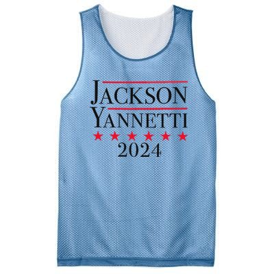 Jackson Yanetti 2024 Campaign Design Mesh Reversible Basketball Jersey Tank