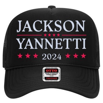 Jackson Yannetti 2024 High Crown Mesh Back Trucker Hat