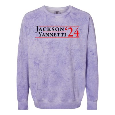 Jackson Yanetti 24 Colorblast Crewneck Sweatshirt