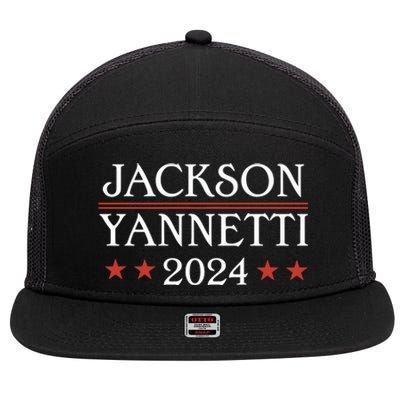 Jackson Yannetti 2024 7 Panel Mesh Trucker Snapback Hat