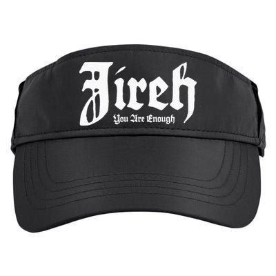 Jireh You Are Enough Adult Drive Performance Visor