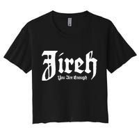 Jireh You Are Enough Women's Crop Top Tee