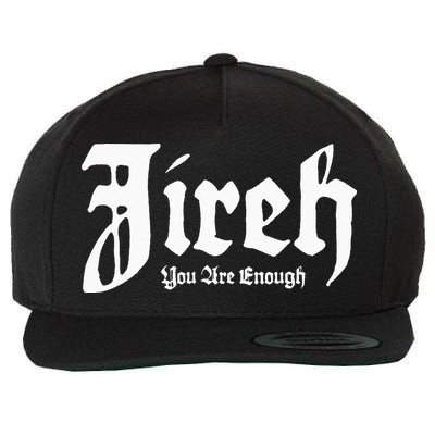 Jireh You Are Enough Wool Snapback Cap