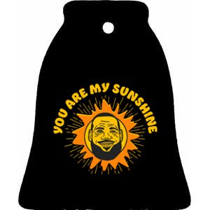 James You Are My Sunshine Ceramic Bell Ornament