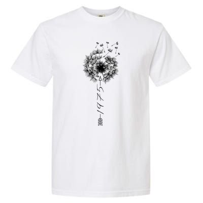 Just Year Birthday 1975 Gift Cute Dandelion Flower Breathe Gift Garment-Dyed Heavyweight T-Shirt