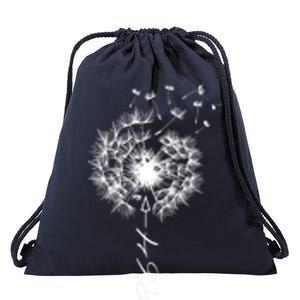 Just Year Birthday 1964 Gift Cute Dandelion Flower Breathe Cool Gift Drawstring Bag