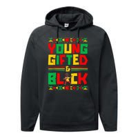 Juneteenth Young Black Boy African American History Boy Performance Fleece Hoodie