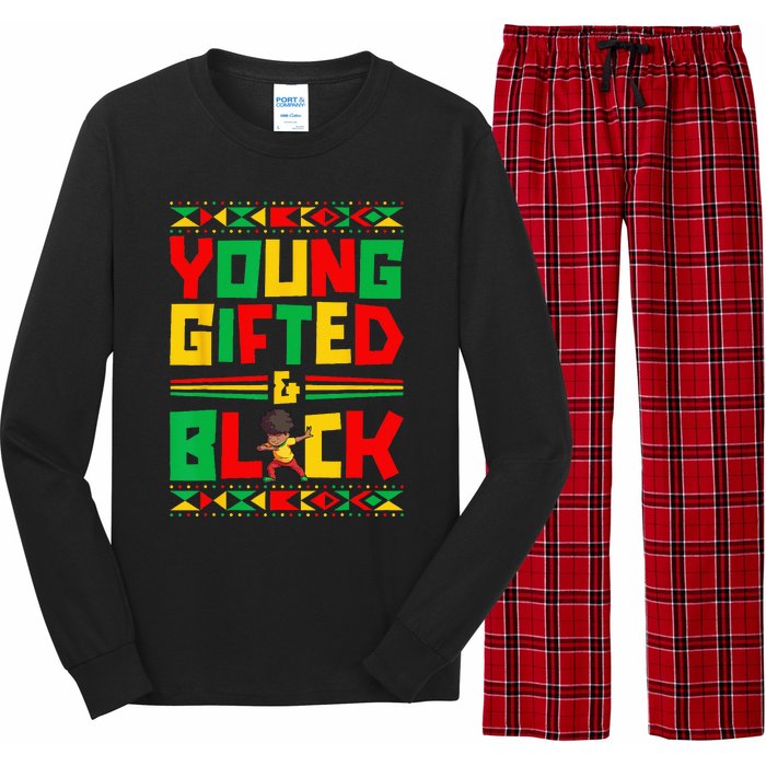 Juneteenth Young Black Boy African American History Boy Long Sleeve Pajama Set