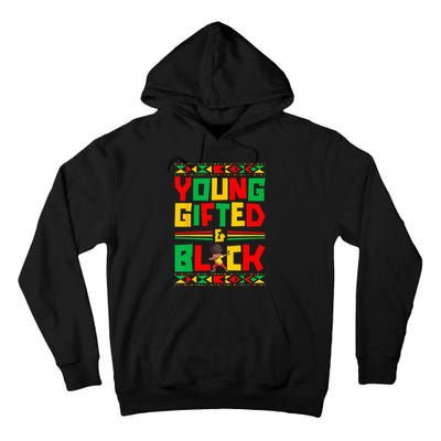 Juneteenth Young Black Boy African American History Boy Tall Hoodie