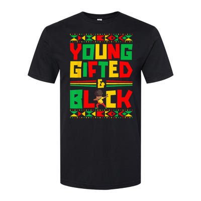 Juneteenth Young Black Boy African American History Boy Softstyle CVC T-Shirt