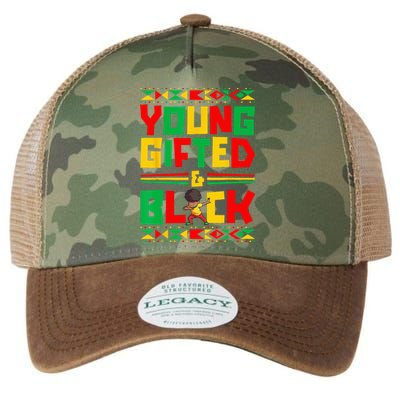 Juneteenth Young Black Boy African American History Legacy Tie Dye Trucker Hat