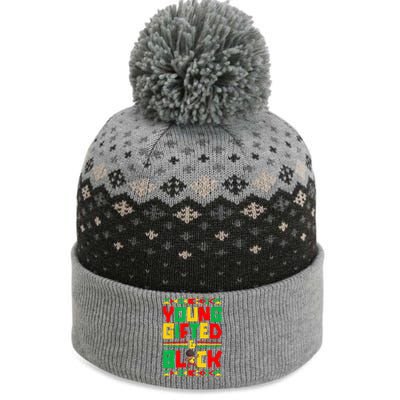 Juneteenth Young Black Boy African American History The Baniff Cuffed Pom Beanie