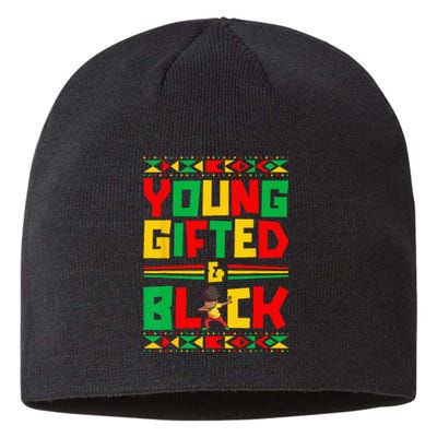 Juneteenth Young Black Boy African American History Sustainable Beanie