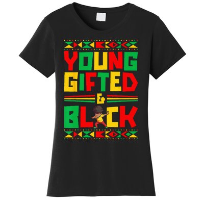 Juneteenth Young Black Boy African American History Women's T-Shirt