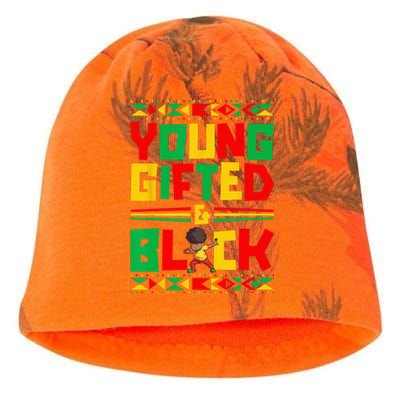 Juneteenth Young Black Boy African American History Kati - Camo Knit Beanie